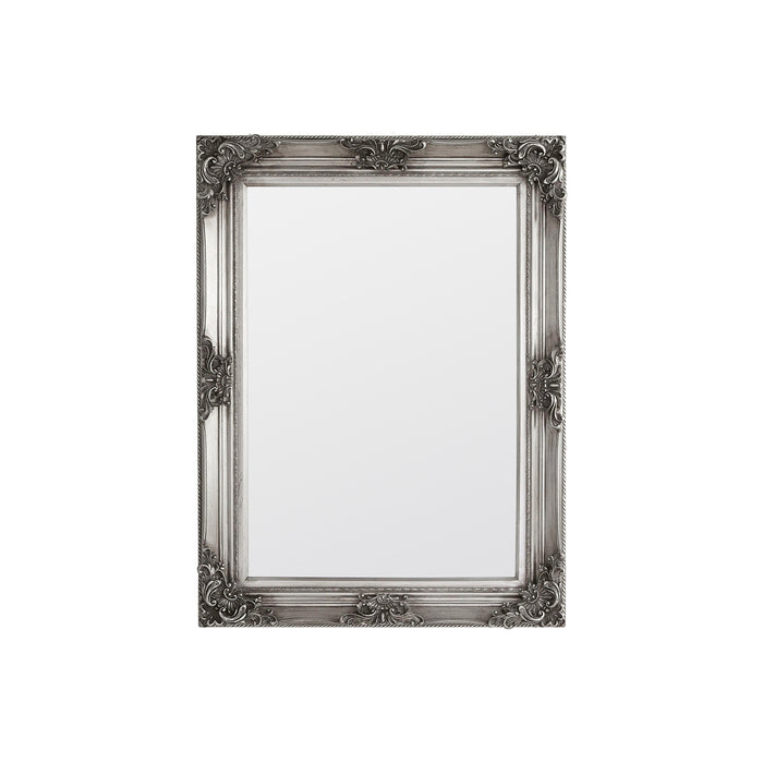 Gallery - Carson Antique Style Wall Mirror with Detailed Frame, 122 x 92cm