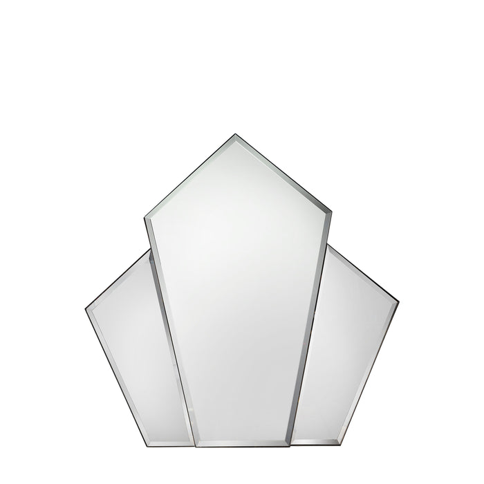 Gallery - Tresta Diamond Shaped Wall Mirror in Bronze, 100x100cm