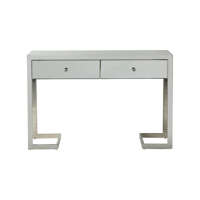 Gallery - Clovelly 2 Drawer Console, Mirrored Glass