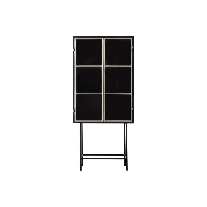 Gallery - Kinsale 2 Door Iron Drinks Cabinet in Black
