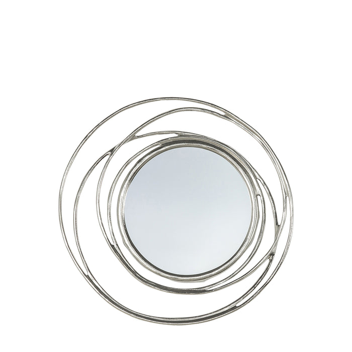 Gallery - Belinda Metal Framed Round Wall Mirror, 66cm