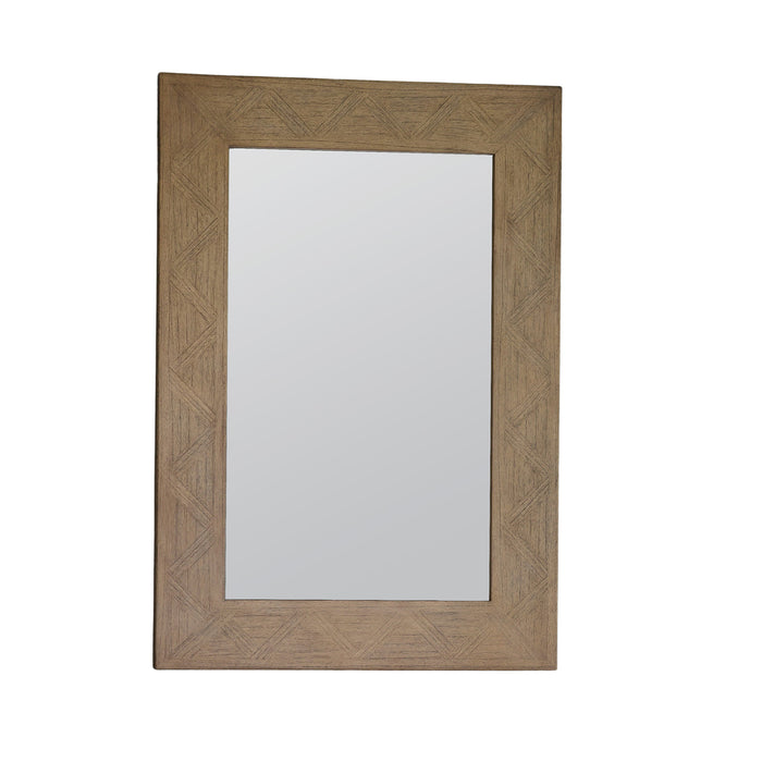 Gallery - Lupin Wooden Framed Wall Mirror in Natural, 100x70