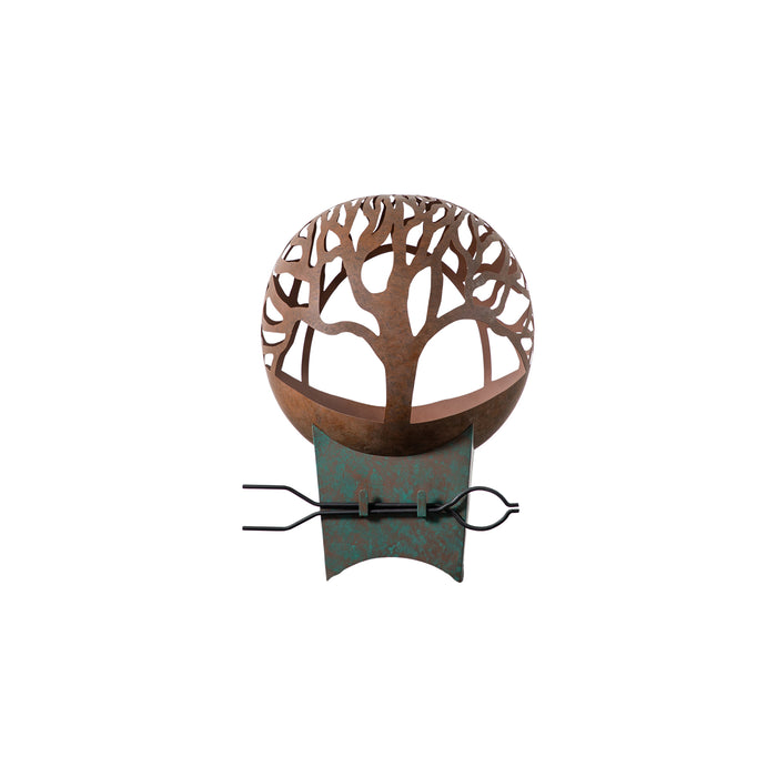 Gallery - Sardinia Contempry Firepit in Rustic, 80cm