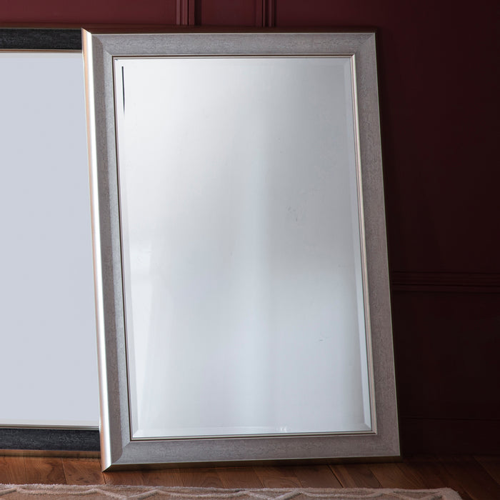 Gallery - Truman Framed Wall Mirror in Pearl, 105.4x75cm