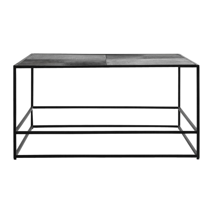 Gallery - Haxby Coffee Table in Silver, 80x80cm