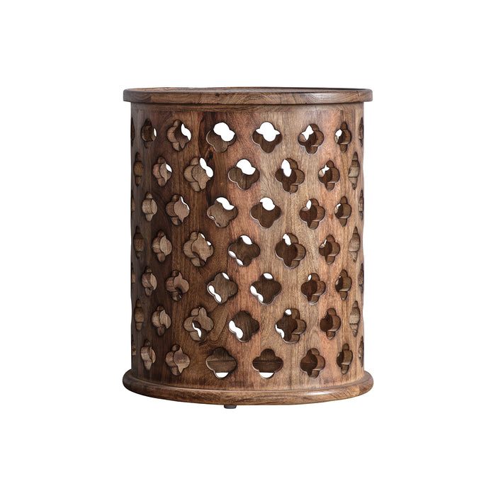 Gallery - Madurai Round Bohemian Side Table in Natural