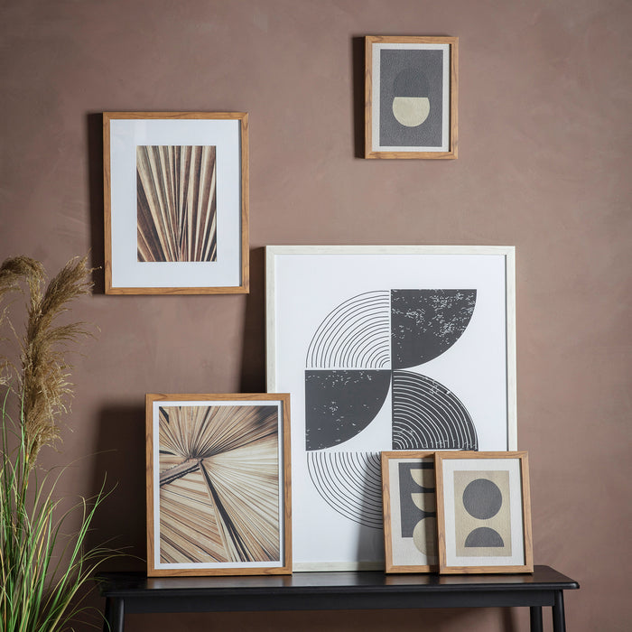 Gallery - Abanico Wooden Frame Wall Art, 50x40cm