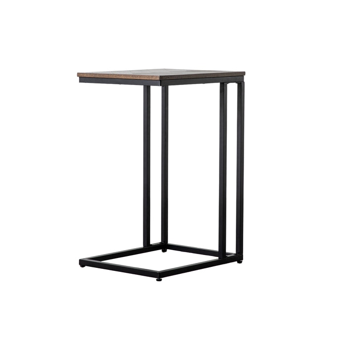 Gallery - Ravenna Outdoor Solid Wood Top Supper Table in Charcoal