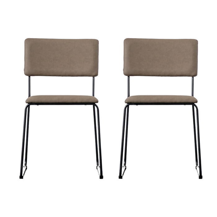 Gallery - Cromford Dining Chair Oatmeal, set of 2