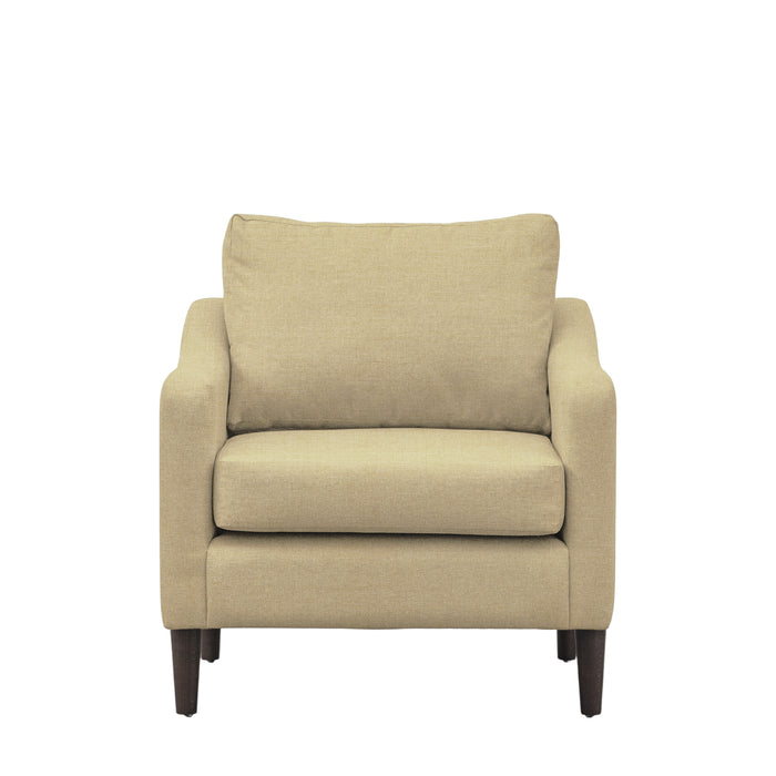 Gallery - Farringham Armchair in Hashed Weave Milky Tea